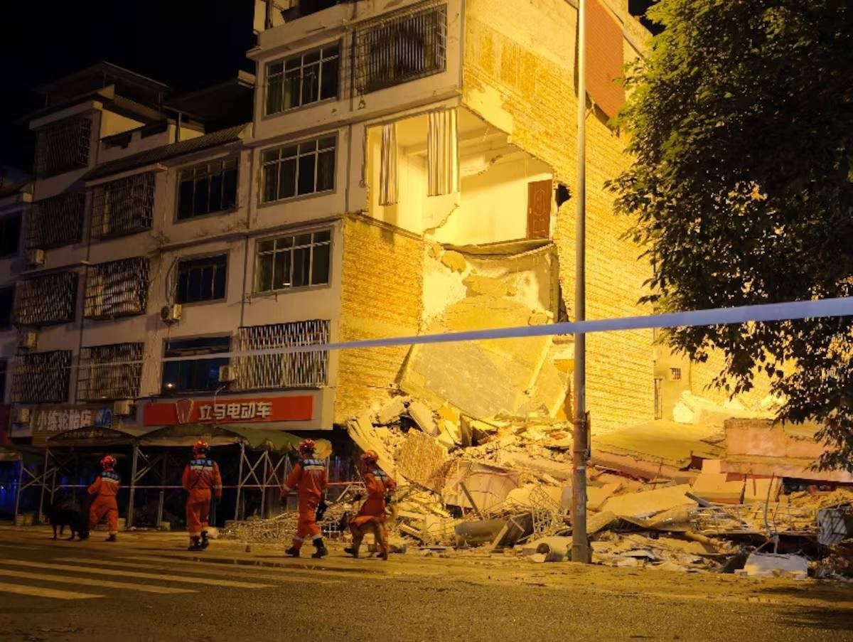 Çinin cənub-qərbində 5,2 bal gücündə zəlzələ olub
