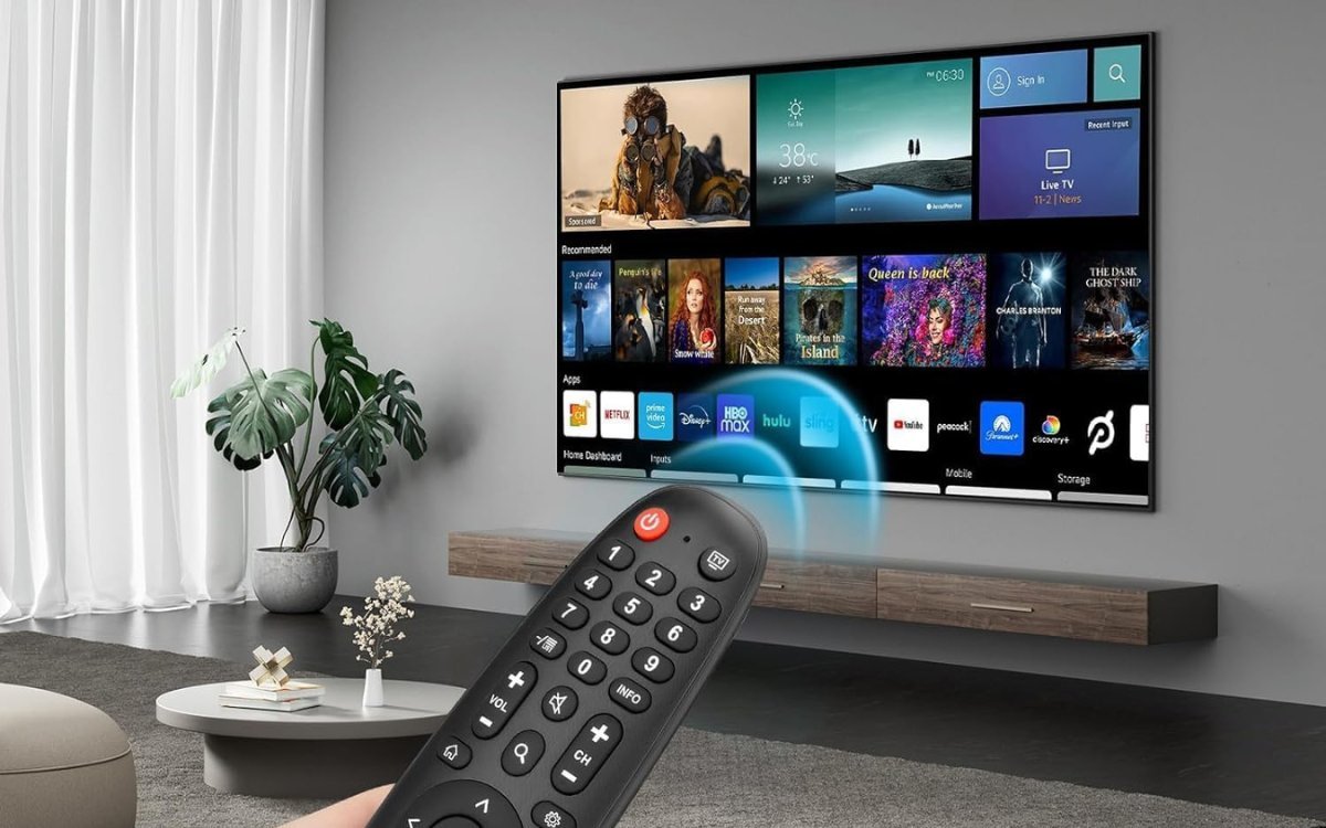 LG TV bazarından çəkilir