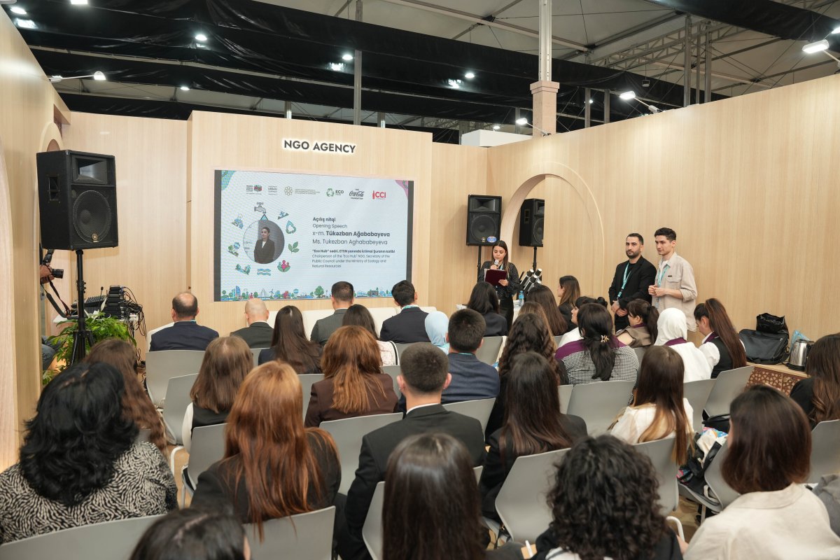 EcoHub WUF13 çərçivəsində su dayanıqlılığına həsr olunmuş tədbir keçirib
