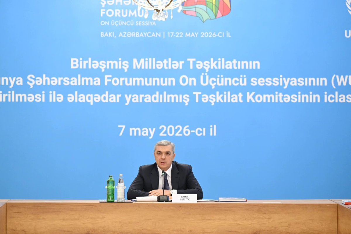 WUF13-ün təşkili ilə əlaqədar yaradılmış Təşkilat Komitəsinin iclası keçirilib