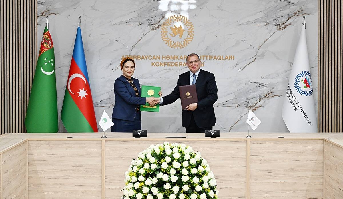 Azərbaycan və Türkmənistan həmkarlar ittifaqları arasında Əməkdaşlıq Memorandumu imzalanıb