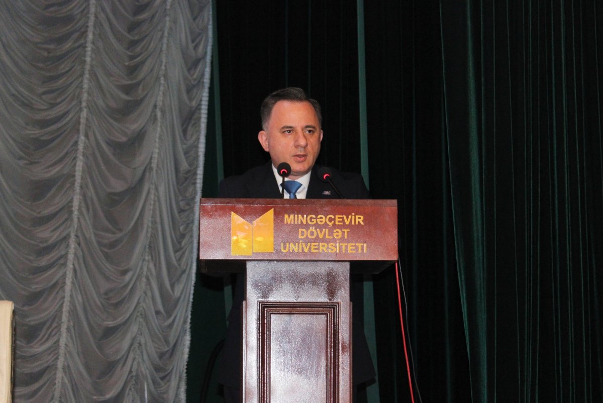 AQC rəhbərliyi Mingəçevir Dövlət Universitetində konfransda çıxış edib