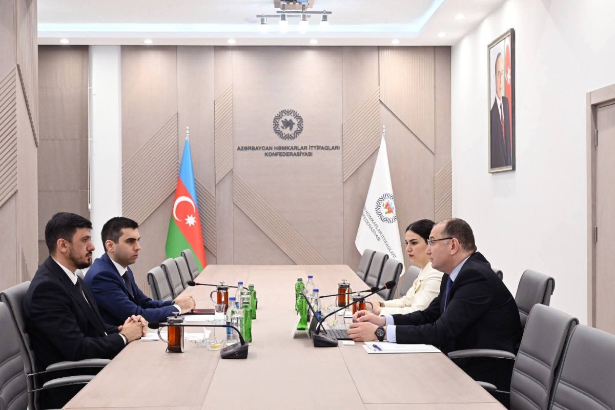 Sahib Məmmədov “Yüksəliş” müsabiqəsinin qalibi ilə görüşüb