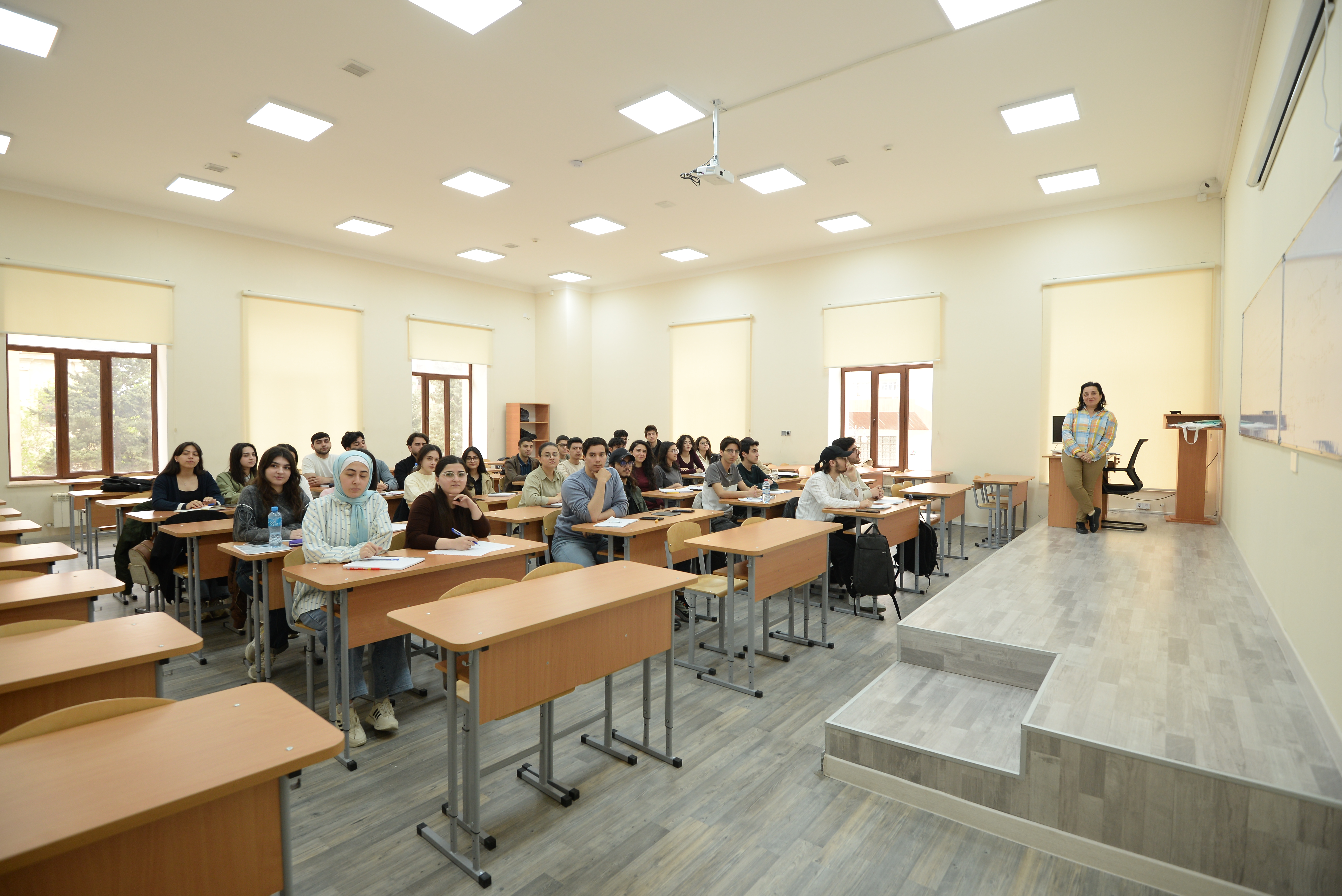 Türkiyə-Azərbaycan Universitetinə infotur təşkil olundu - Şəkil 6