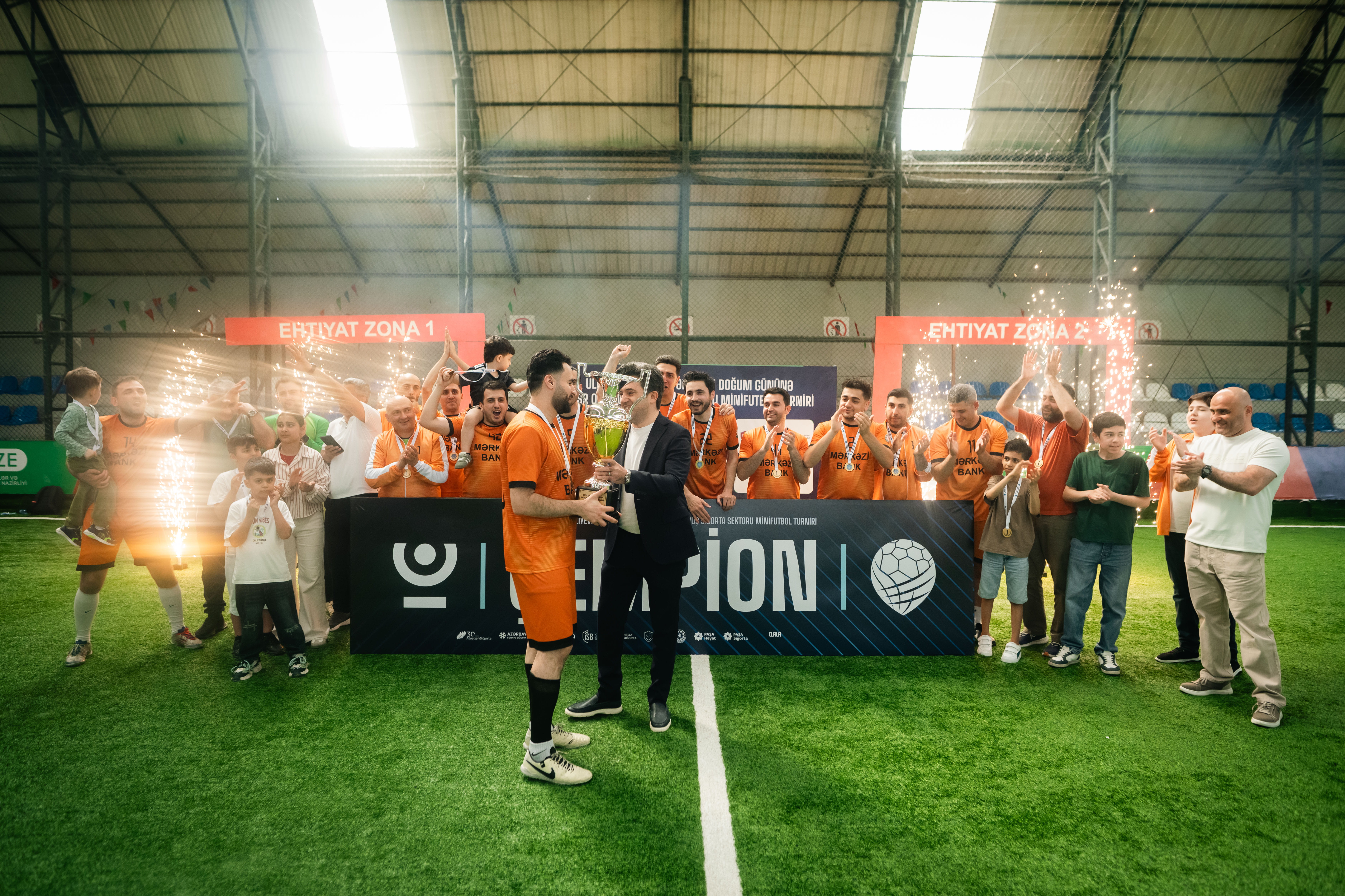 Sığorta sektoru üzrə mini-futbol turniri yekunlaşıb