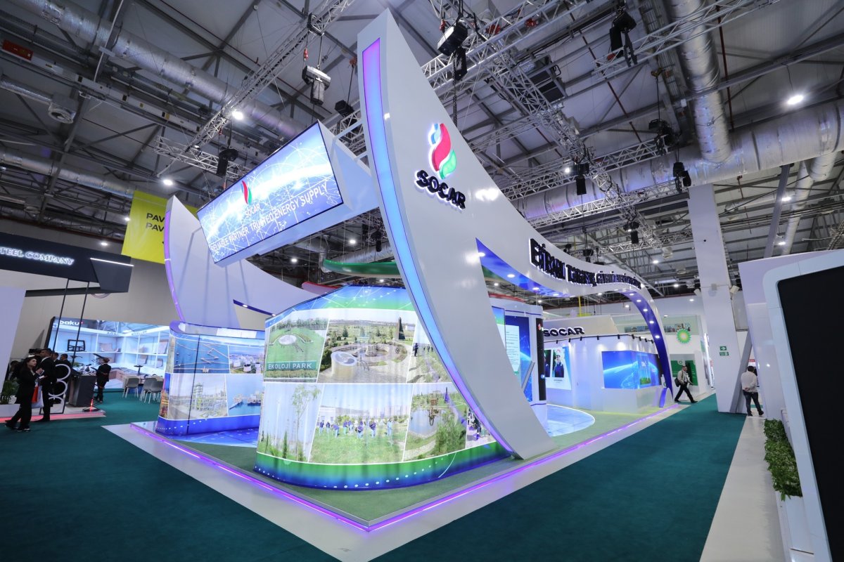 SOCAR 31-ci “Beynəlxalq Xəzər Neft və Qaz Sərgisi”ndə öz stendi ilə təmsil olunur