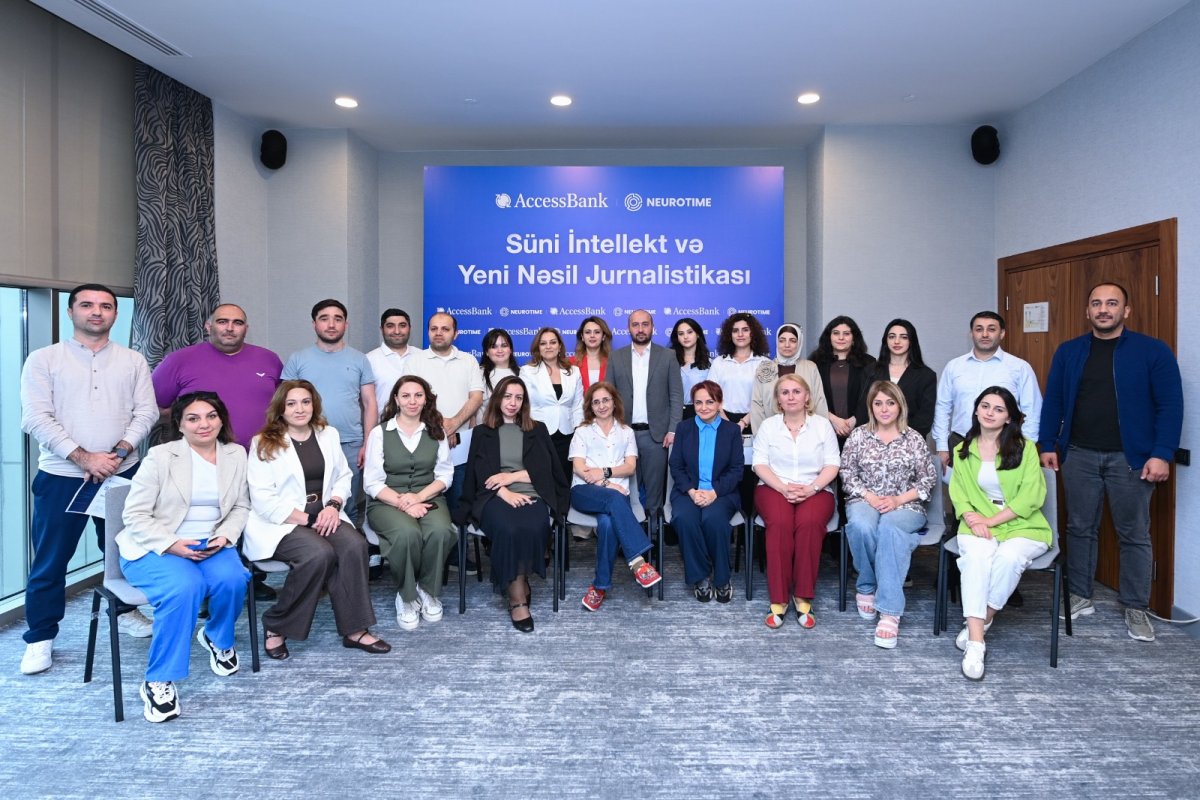 "AccessBank" və "Neurotime"dan media üçün innovativ təlim: "Süni İntellekt və Yeni Nəsil Jurnalistikası"