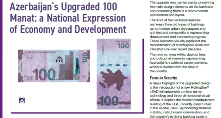 Yeni 100 manatlıq niyə diqqət çəkdi?