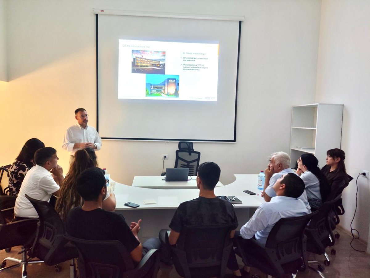Practical training conducted at Hacıqabul Poultry Company LLC