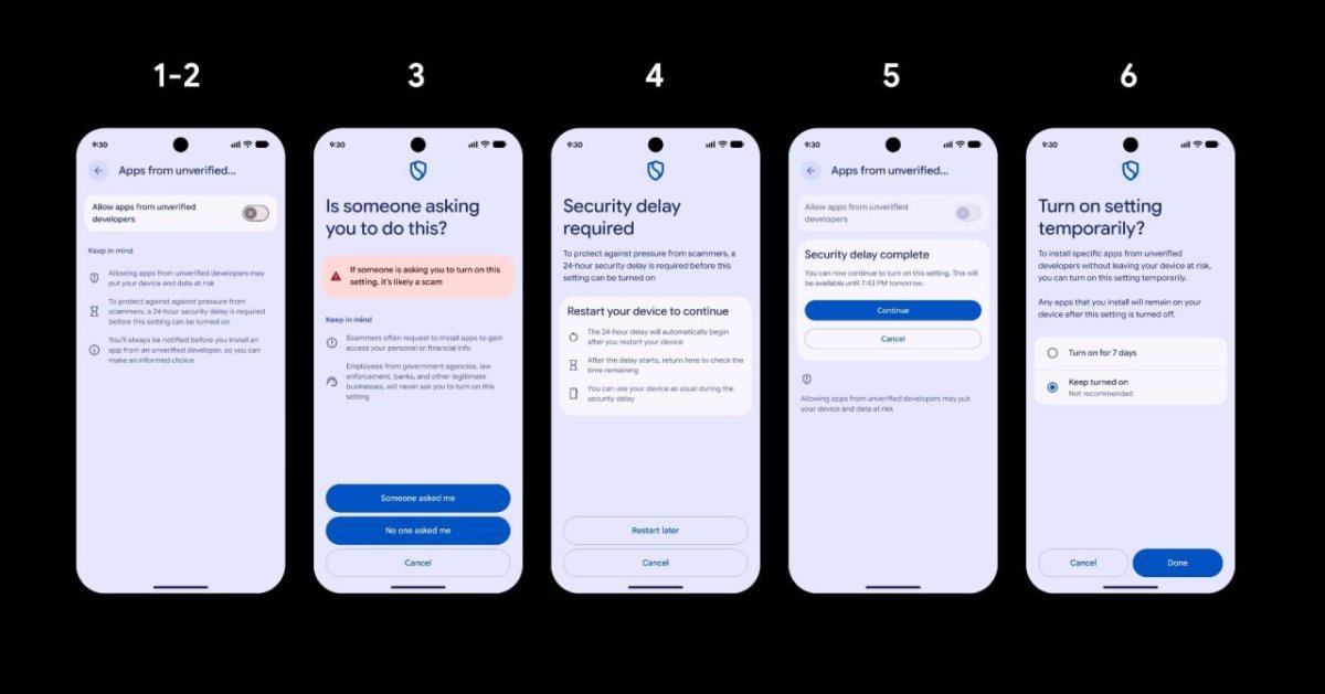 Android-də APK quraşdırmaq daha çətin olacaq