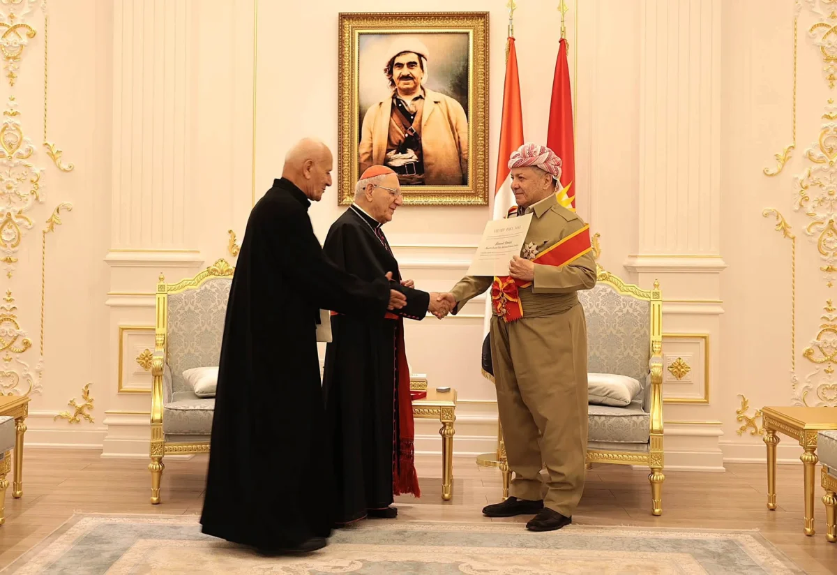 Vatikan Məsud Bərzaniyə yüksək səviyyəli Papa mükafatı verib