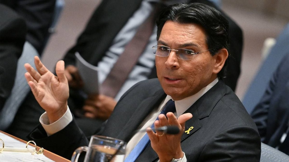 Danon İordan çayının qərb sahilini İsrail torpağı adlandırıb