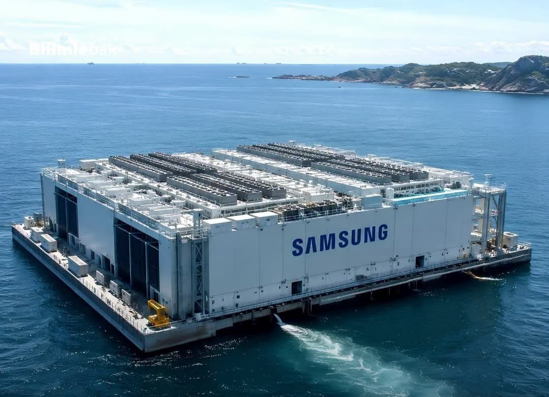 Samsung Sİ məlumat mərkəzlərini dənizə çıxarmağa hazırlaşır