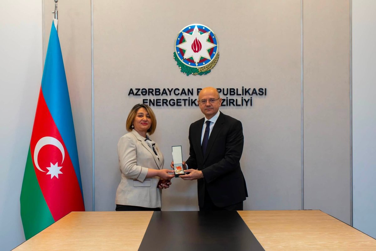 Zəminə Əliyeva ölkə başçısı tərəfindən təltif edilib