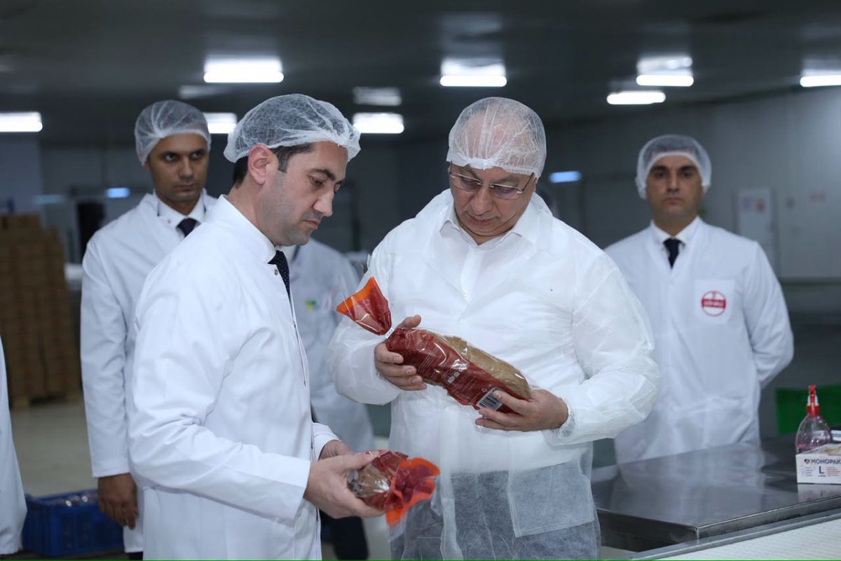 Qoşqar Təhməzli “ATS Food” MMC-nin fəaliyyəti ilə tanış olub