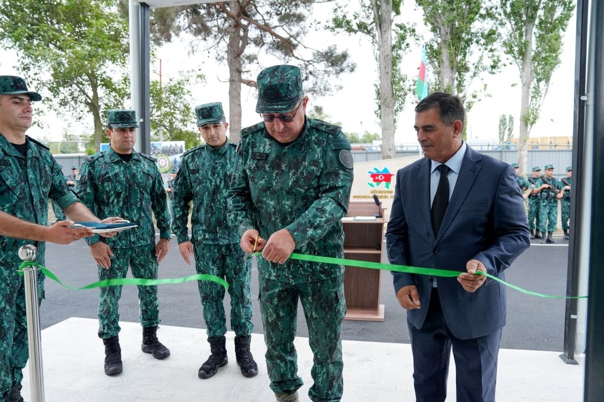 “Yalama” sərhəd komendantlığı xidməti istifadəyə verildi