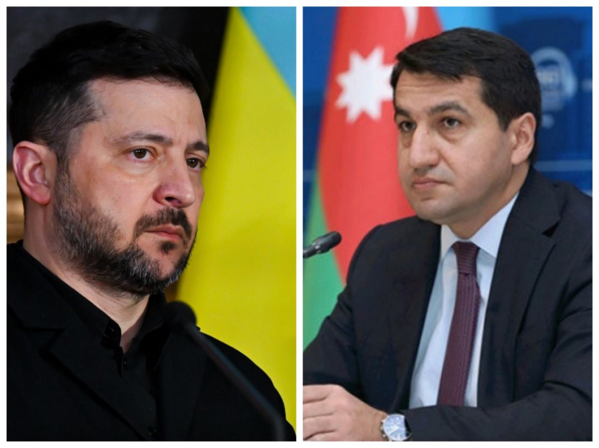 Zelenski Hikmət Hacıyevi təltif edib