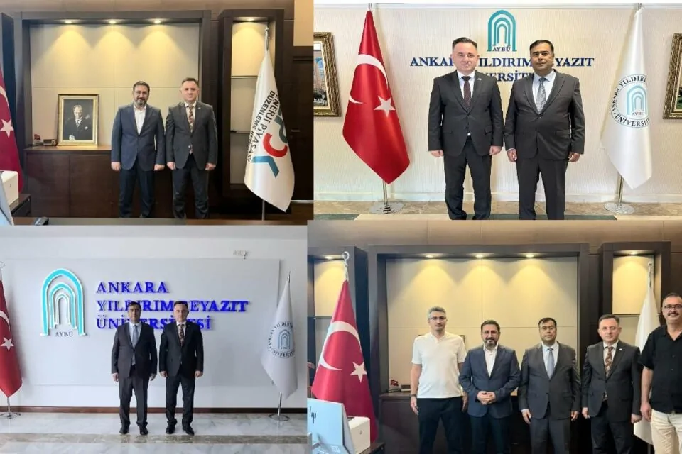 AQC İdarə Heyətinin sədri Ankarada rəsmi görüşlər keçirib