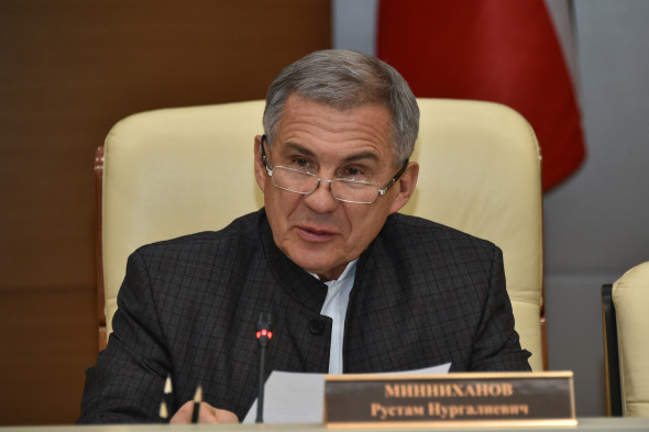 Rüstəm Minnixanov Birinci vitse-prezident Mehriban Əliyevanı təbrik edib
