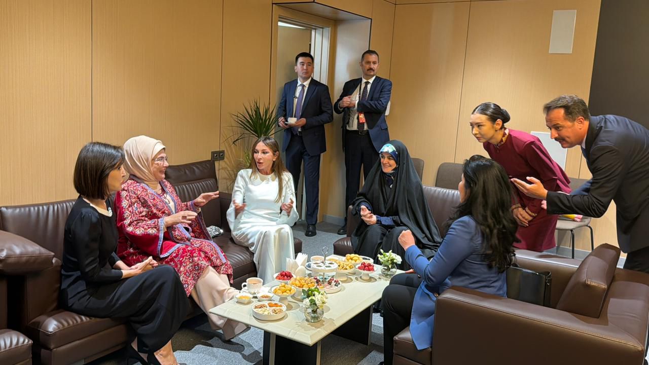 Prezident və xanımı 6-cı Dünya Köçəri Oyunlarının açılış mərasimində - FOTOLAR - Şəkil 2