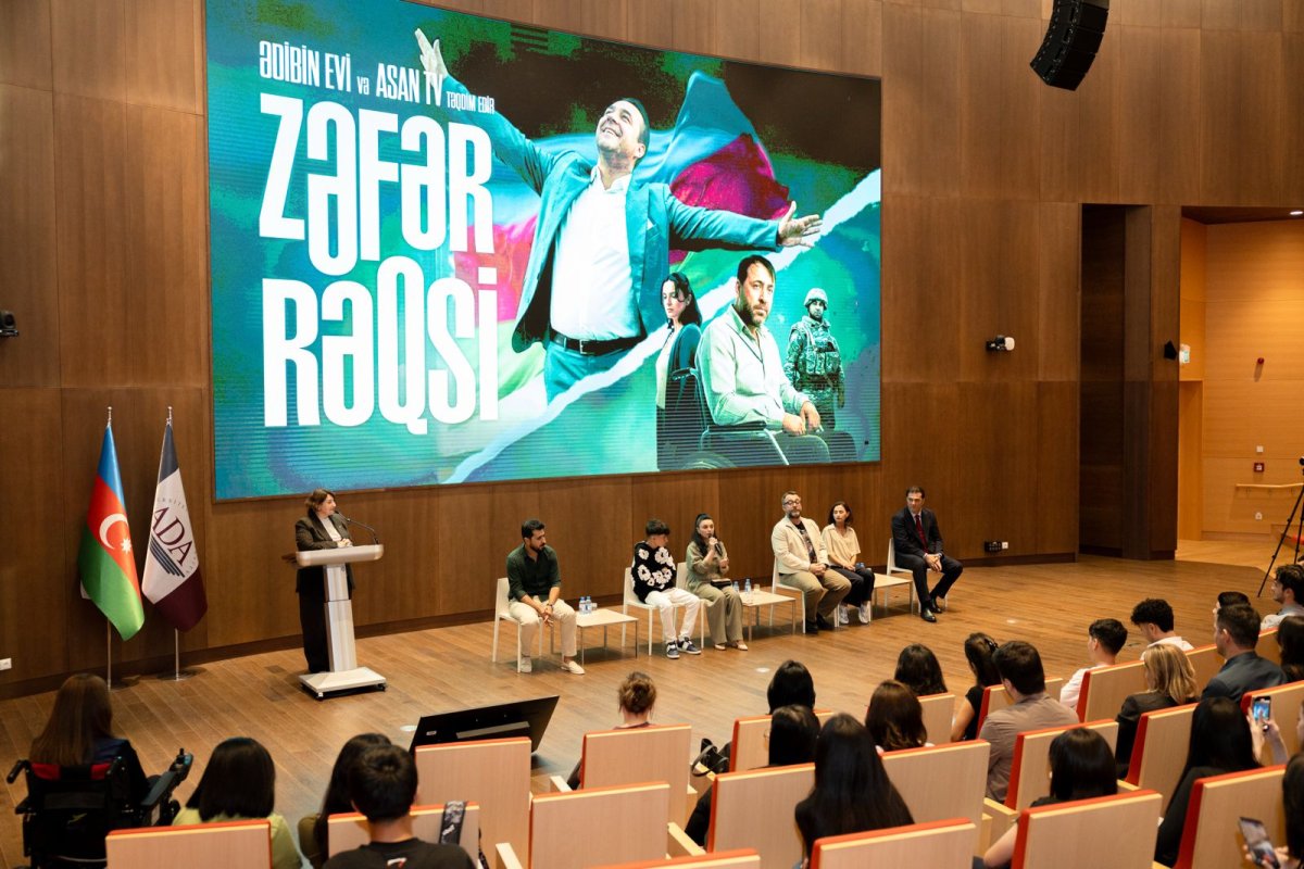 ADA Universitetində şanlı zəfər tariximiz “Zəfər Rəqsi” filminin nümayişi ilə anılıb