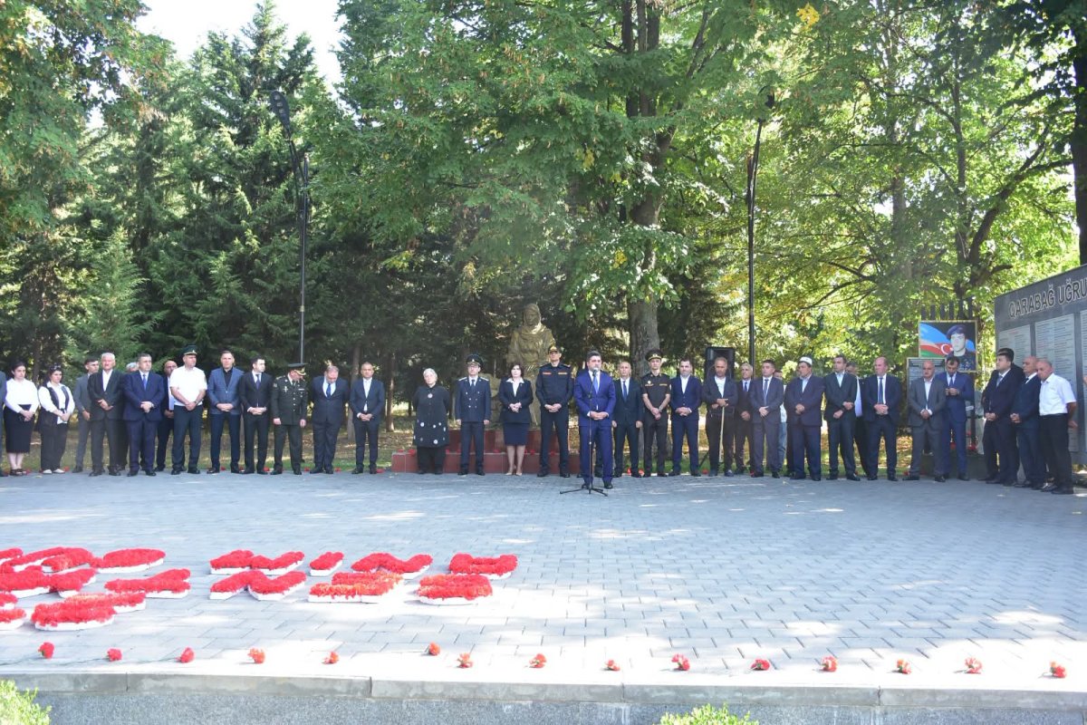 Qaxda Anım Günü ilə əlaqədar tədbir keçirilib