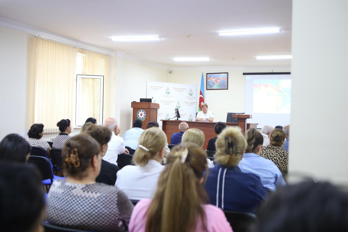 Əkinçilik ET İnstitutunda Beynəlxalq Sülh gününə həsr olunmuş tədbir keçirilib