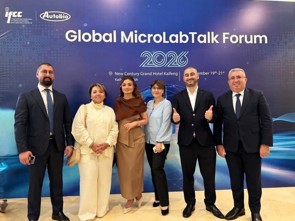Gülnaz Dadaşova Çində "Global MicroLabTalk Forum 2026"-da iştirak edir