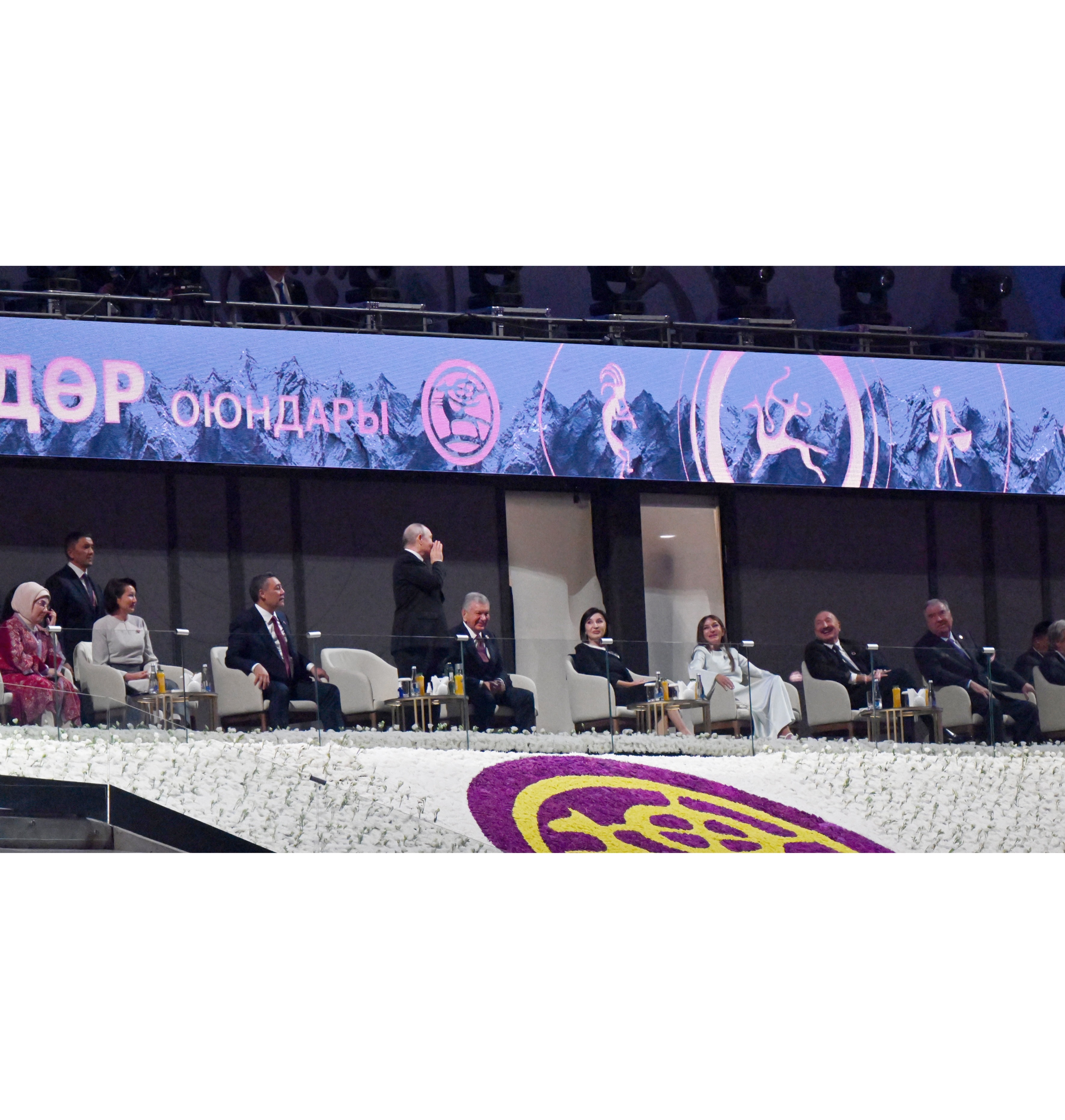 Prezidentlə xanımının mərasimdən - FOTOLAR - Şəkil 15