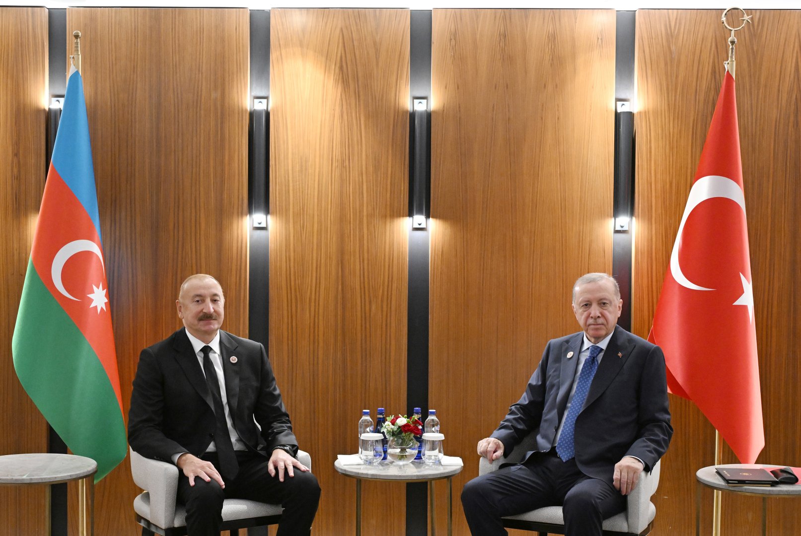 Prezident İlham Əliyevin Bişkekdə Ərdoğanla görüşü olub