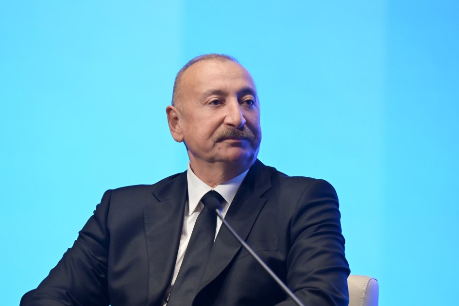 Prezident II Azərbaycan Beynəlxalq İnvestisiya Forumunda iştirak edib - Şəkil 9