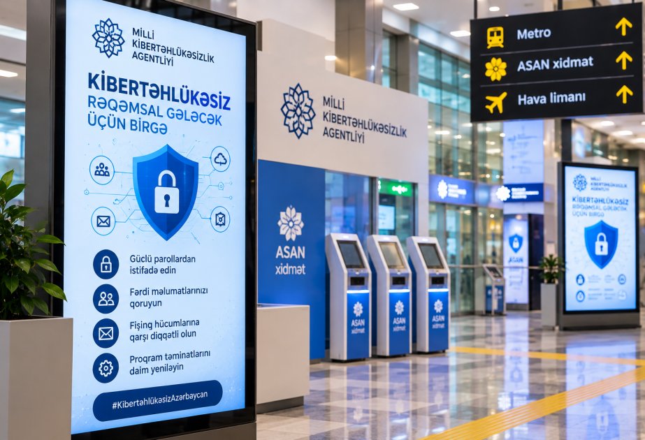 Milli Kibertəhlükəsizlik Agentliyi maarifləndirmə tədbirlərini 133 məkanda həyata keçirir