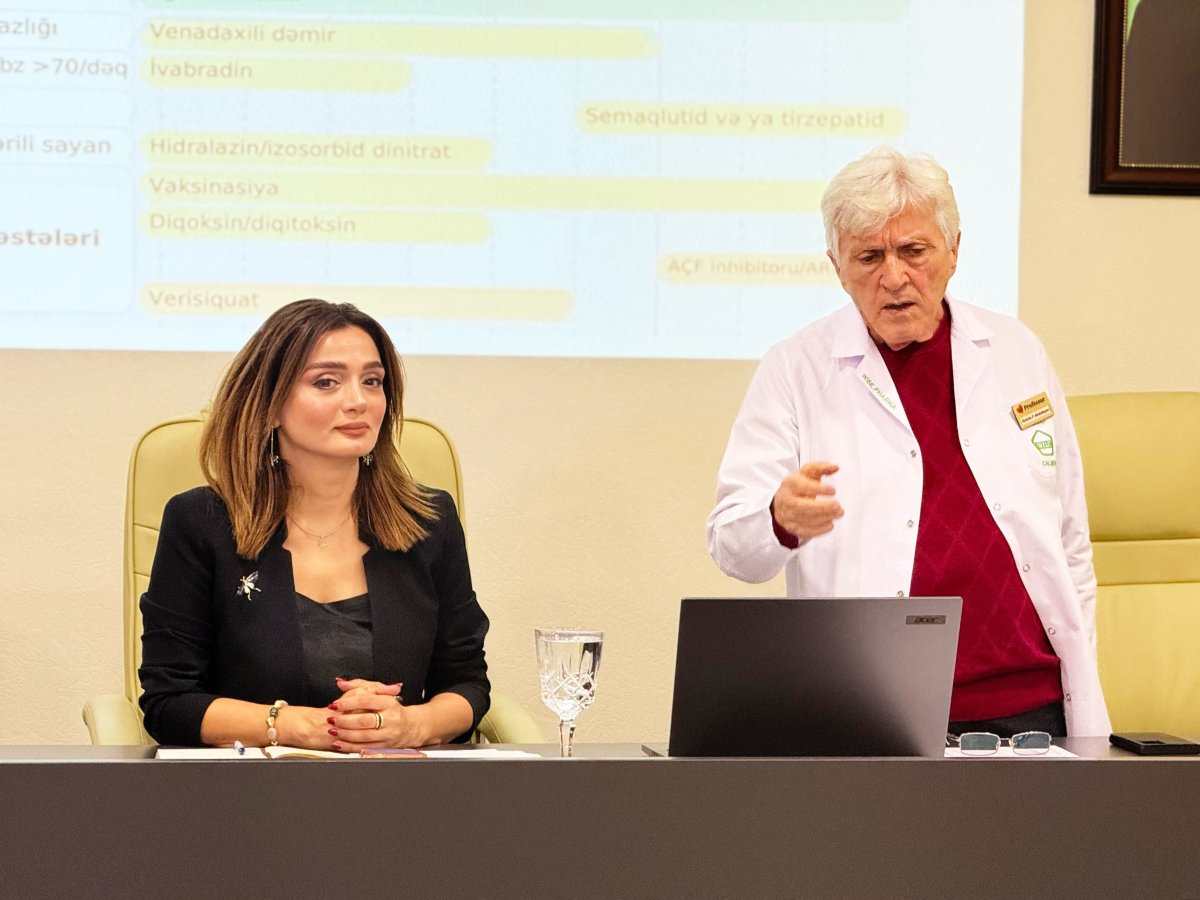 Ürək çatışmazlığının müasir müalicə yanaşmalarına həsr olunmuş seminar