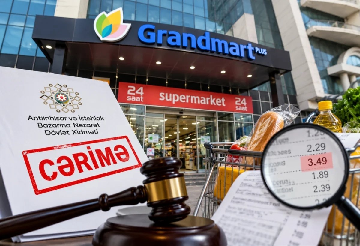 “Grandmart” müştərini aldatdı - Dövlət Agentliyi CƏRİMƏLƏDİ
