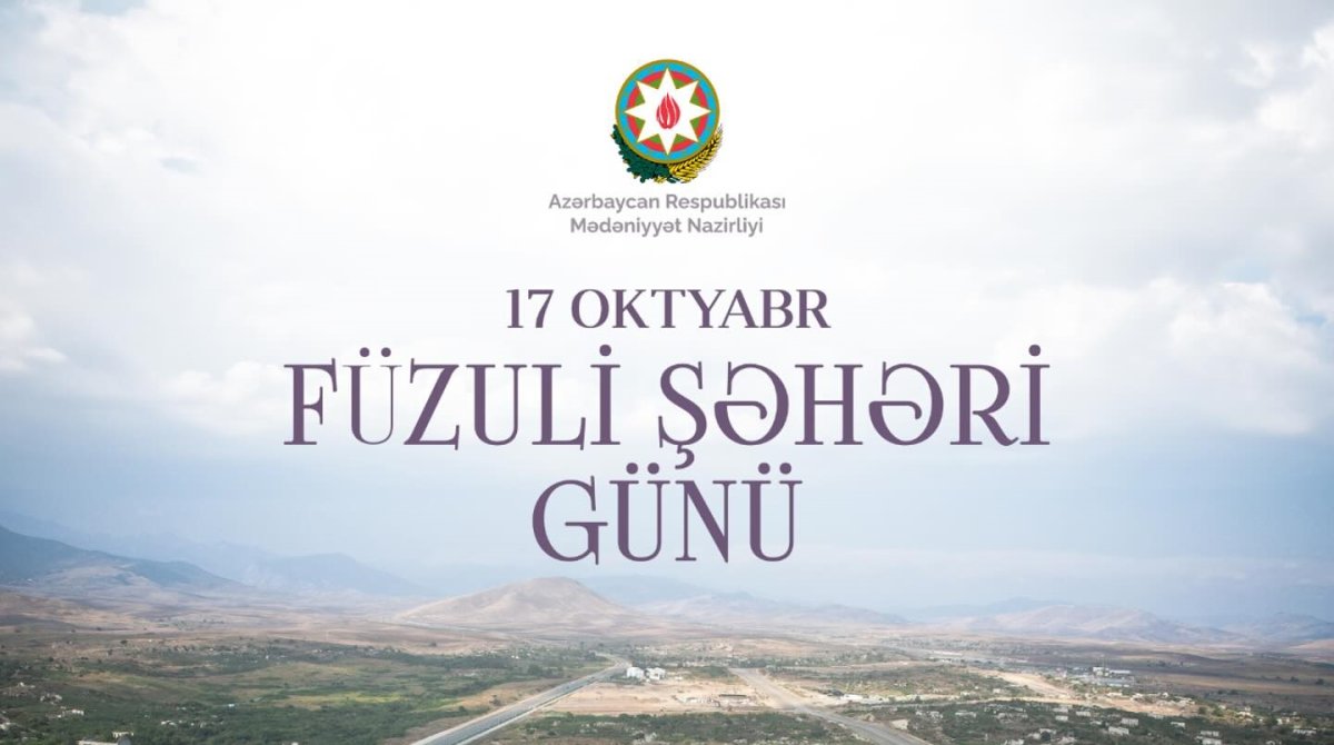 Füzuli – milli-mənəvi irsin qorunması və beynəlxalq əməkdaşlığın inkişafı məkanı