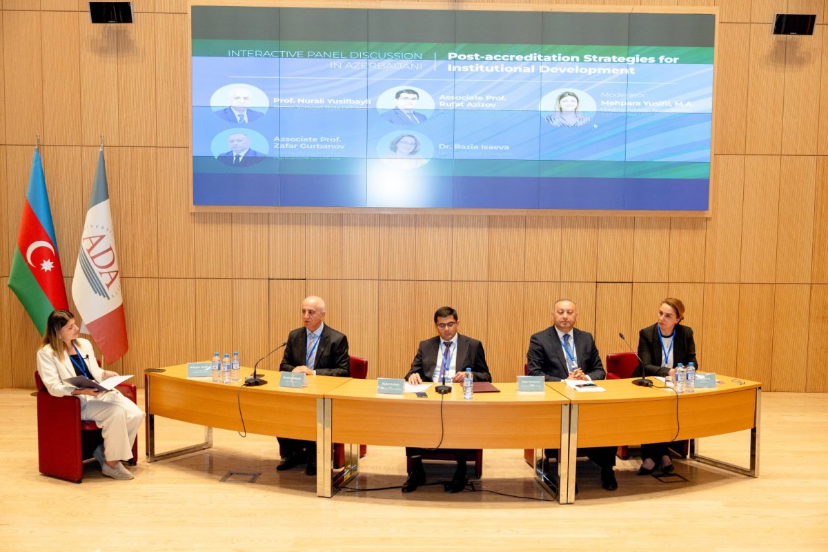ADA Universitetində Ali Təhsildə Keyfiyyətin Təminatı üzrə III İllik Simpozium keçirilib