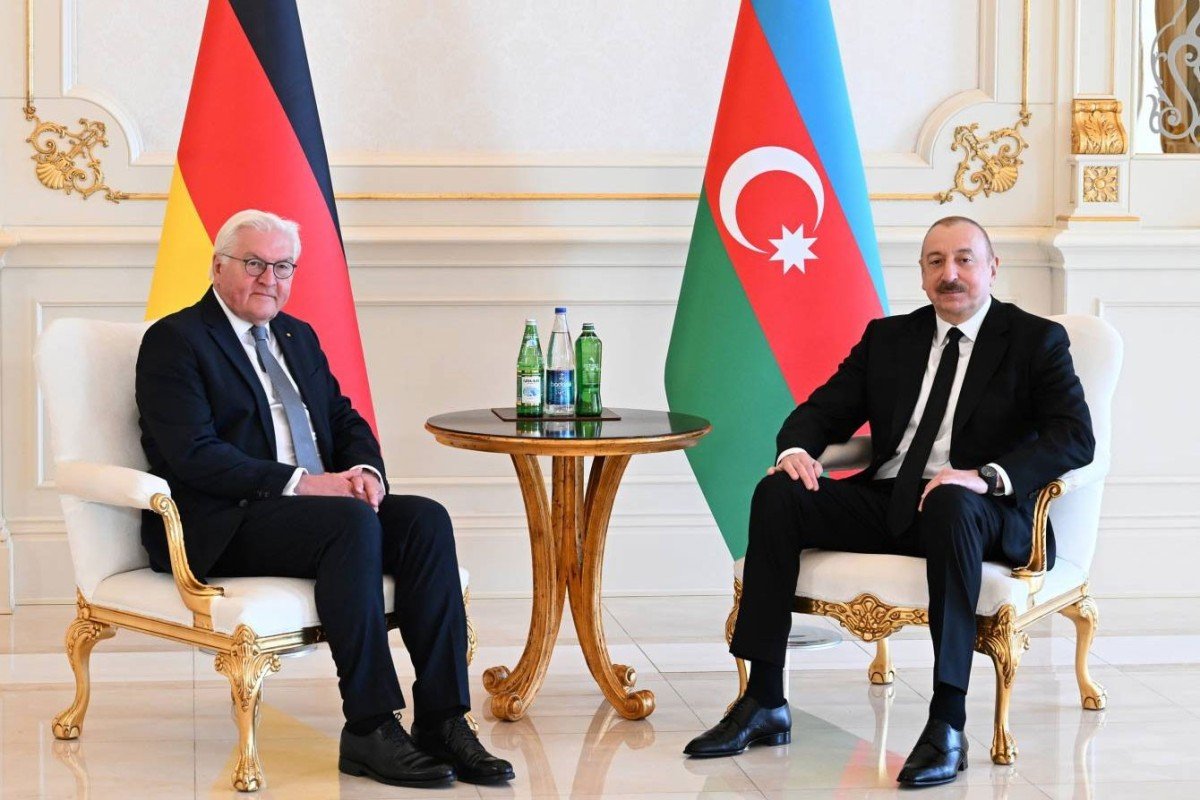 Azərbaycan lideri Almaniya Prezidentini təbrik edib