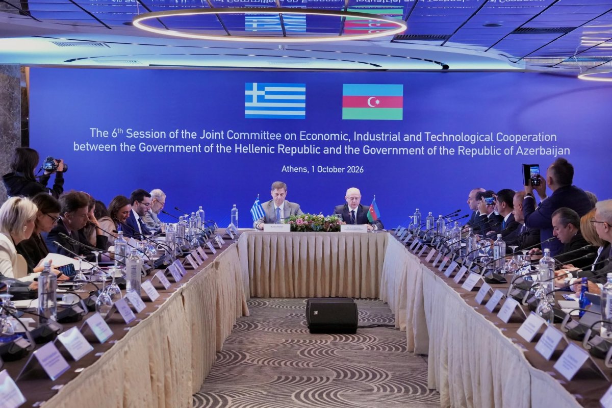 Azərbaycan və Yunanıstan arasında Birgə Komissiyanın VI iclası keçirilib
