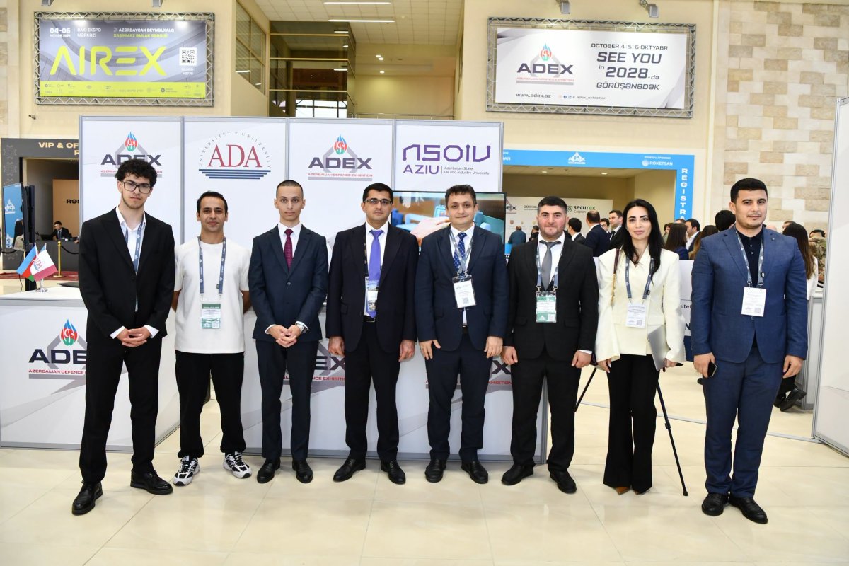 ADNSU “ADEX 2026” 6-cı Azərbaycan Beynəlxalq Müdafiə Sərgisində təmsil olunub
