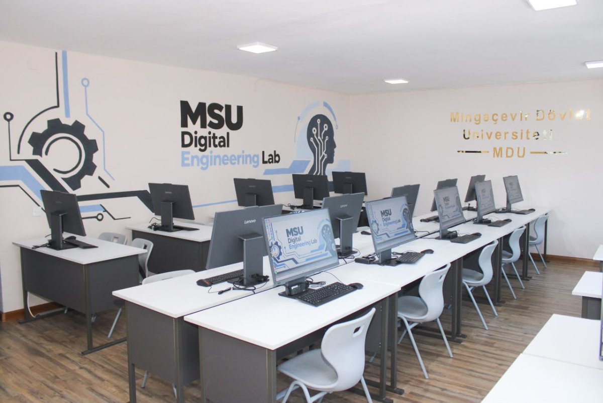 Mingəçevir Dövlət Universitetində yeni laboratoriyalar istifadəyə verilib - Şəkil 1
