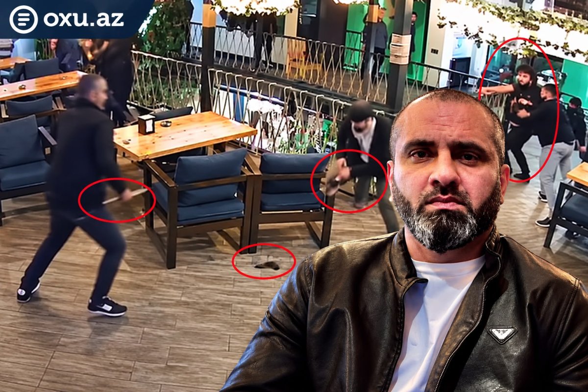 Bakıda kafedə kütləvi dava - Bir nəfər öldürüldü