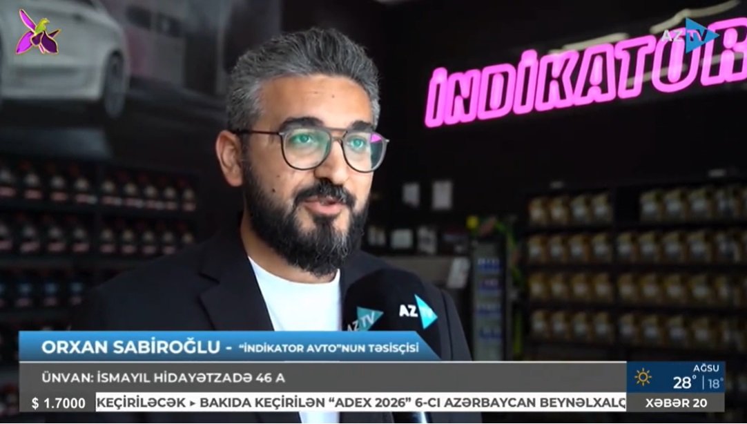 Etibarlı servis, görünən nəticə - İndikator Avto