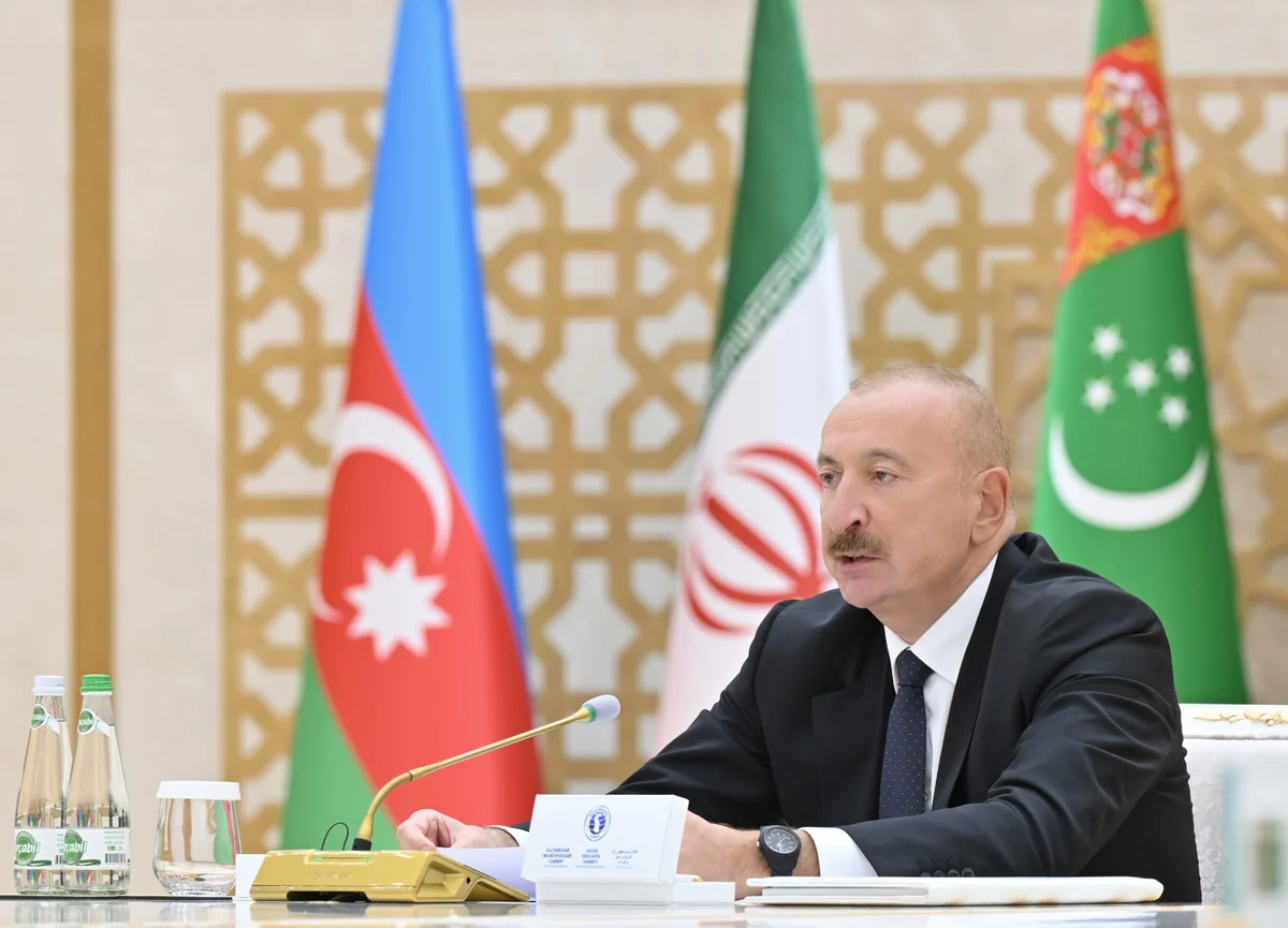 Prezident: Xəzərin dayazlaşmasının hazırkı tendensiyası davam edərsə, nəticələr fəlakətli ola bilər